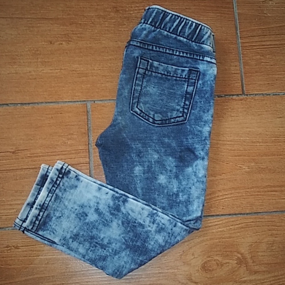 Medium "Bleach" Wash Leggings